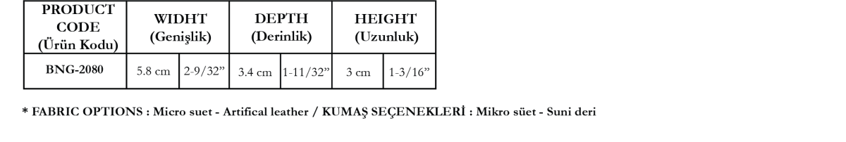 Kelepçe Tokası BNG-2080 - Görsel 2